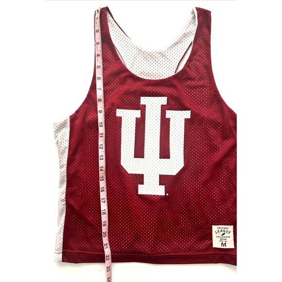 Indiana Hoosiers Jersey Womens Medium Original League Collegiate Wear Reversible - Picture 5 of 7
